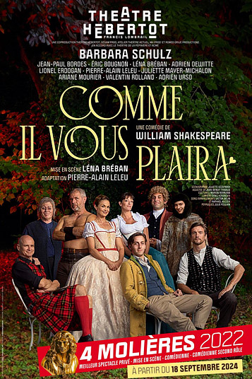 comme-il-vous-plaira-william-Shakespeare-theatre-hebertot-paris-2024