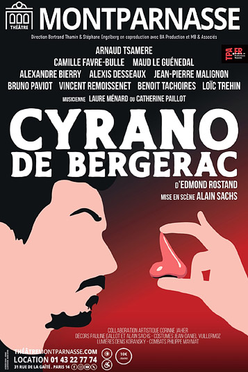 Cyrano de Bergerac au Théâtre Montparnasse, Paris